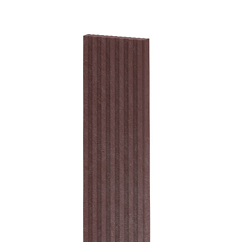 Terrassendiele, geriffelt 1500x140x30 mm, braun