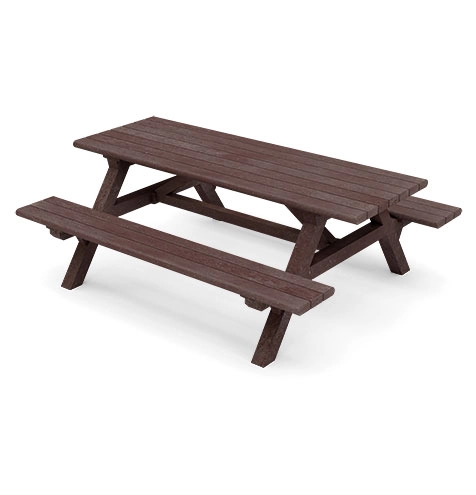 Sitzgruppe EcoA Länge 2 m in Braun