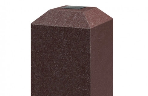 Sloupek D 84 × 84 mm, délka 2,0 m, H, s výztuhou