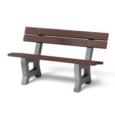 Bank mit Lehne Sara  1,5m / 41cm