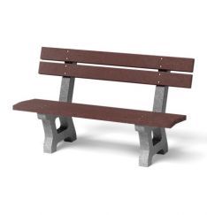 Bank mit Lehne Bara  1,5m / 41cm
