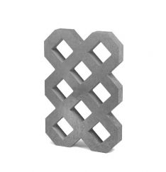 Rasengitterplatte VD600+, 60x40x6 cm, grau