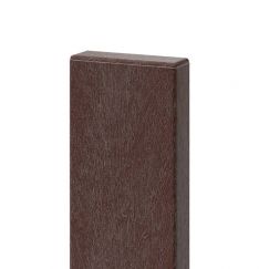 Bankbrett 120x40mm, 1,6 m lang, braun