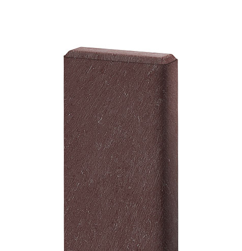 Bankbrett 120x50mm, 1,7 m lang, braun