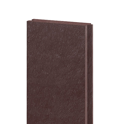 Brett mit Nut und Feder 132x32, 1,5 m, braun