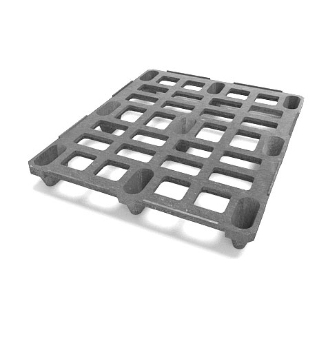 Transportpalette 1200x1000 - T63, mit Rand, mix