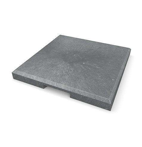 Dlažba terasová hladká - Ema 400x400x40 mm, s