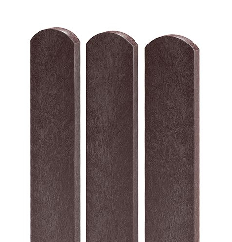 Plotovka 78x23, 2,0 m, s půlkulatou hlavou, H