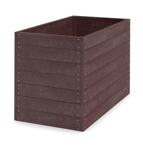 Vyvýšený záhon - pěstební kompostér 150x81x92cm, H