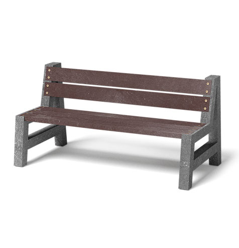 Lavička SOFIE, 1,5 m / 41 cm, S+H