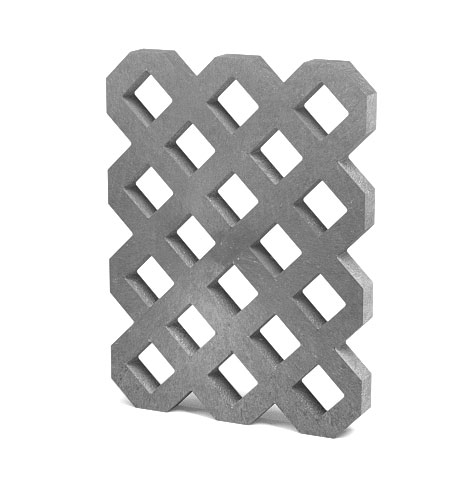 Zatravňovací dlažba VD800+, 80x60x6 cm, S